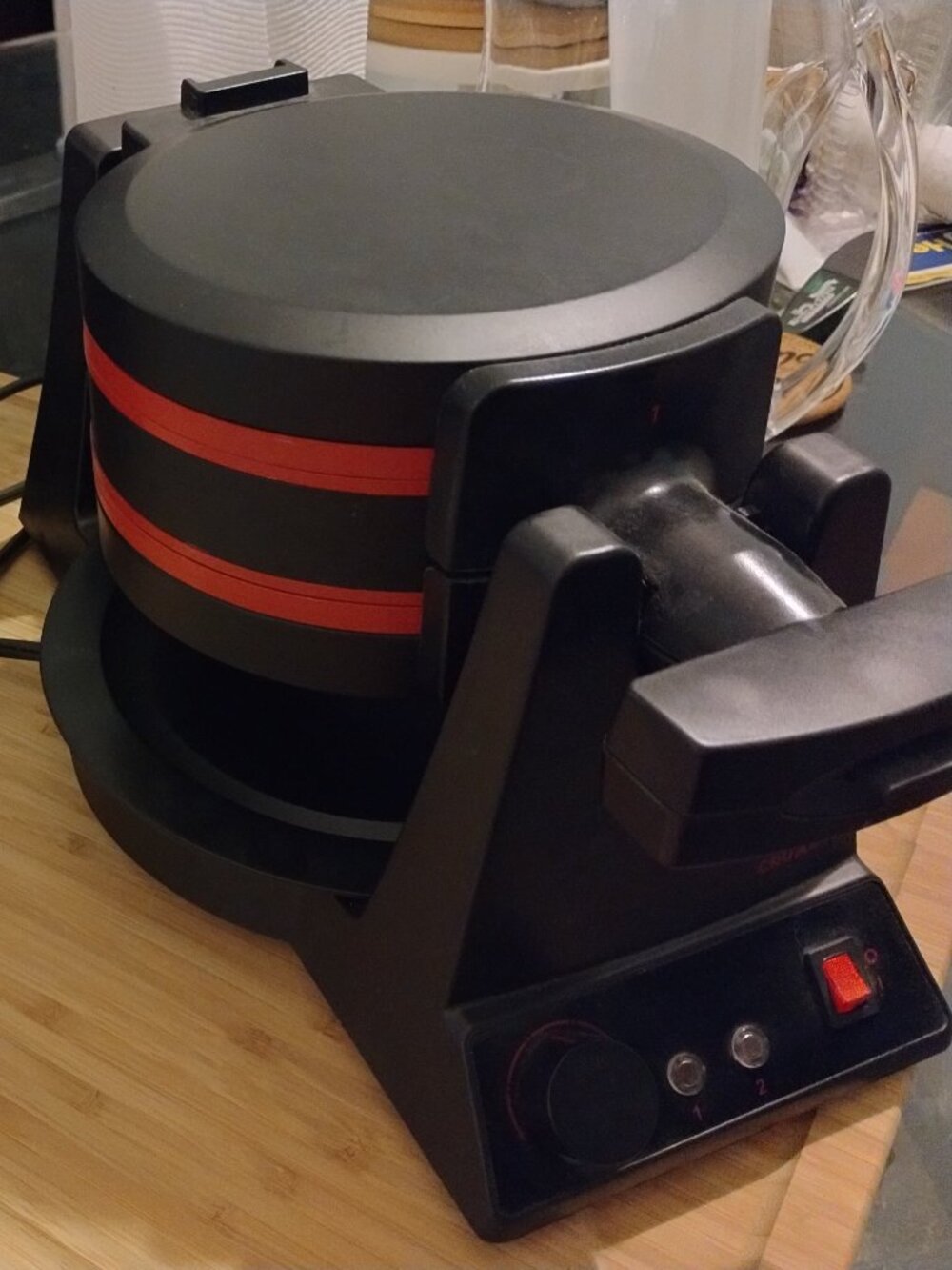 CruxGG waffle maker and toaster bundle